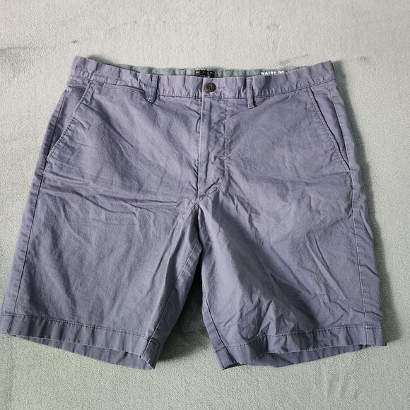 J Crew Mens Shorts Size 36 flex chino short 9"  Gray - Picture 1 of 11